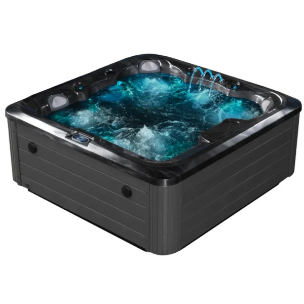 Outdoor Lagoon - 6 Person Hot Tub with Lounger - Image 2