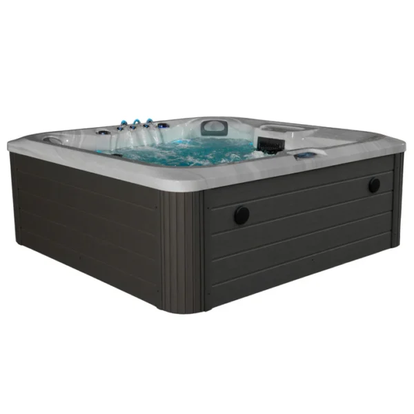 Outdoor Lagoon - 6 Person Hot Tub with Lounger - Image 5