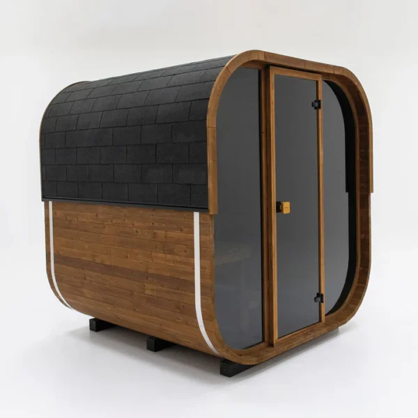 Hekla Cube 160 - 2 Person Outdoor Sauna - Image 3