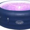 Lay-Z-Spa Saint Tropez Hot Tub with 120 Airjet Massage System with Floating LED light