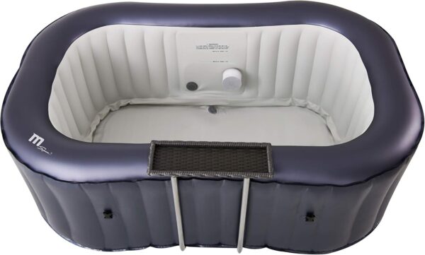 Latest Mspa Portable Hot Tub Round 6 Persons Outdoor Bubble Spa Pool - Image 3