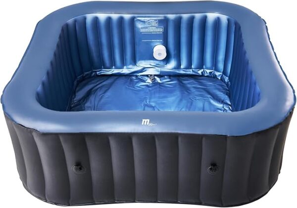 Latest Mspa Portable Hot Tub Round 6 Persons Outdoor Bubble Spa Pool - Image 5