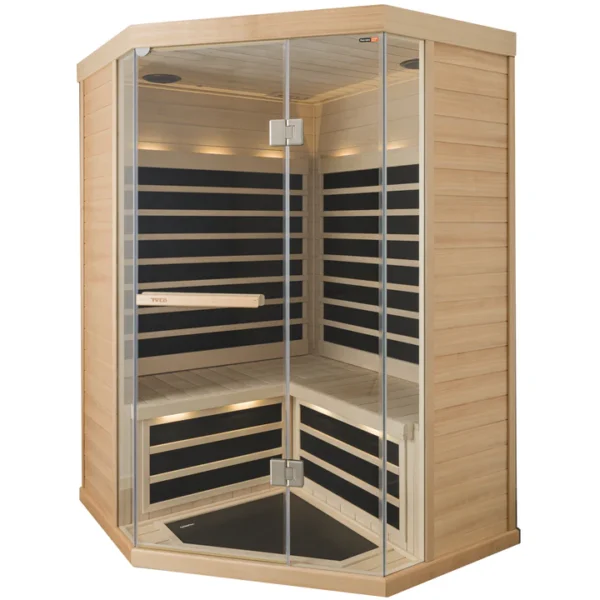 Tylö T870H 3 Person Infrared Corner Sauna - Image 2