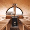 Outdoor Terrace 160 - 2 to 4 Person Barrel Sauna - Image 3