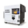 Hyundai DHY8000SELR Electric Diesel Generator Long Run 4-stroke - Image 3