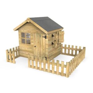 Rebo Orchard Garden  Wooden  Playhouse – Robin