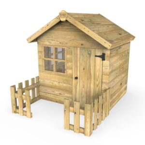 Rebo Orchard Children’s 4FT x 4FT Wooden Garden Playhouse – Lark